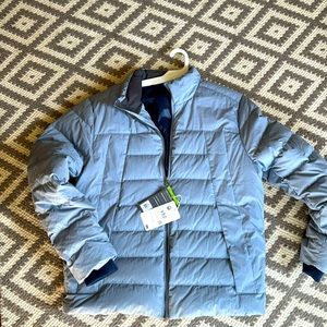 NWT med Alpine Design MAD Down Puffer Smokey Slate